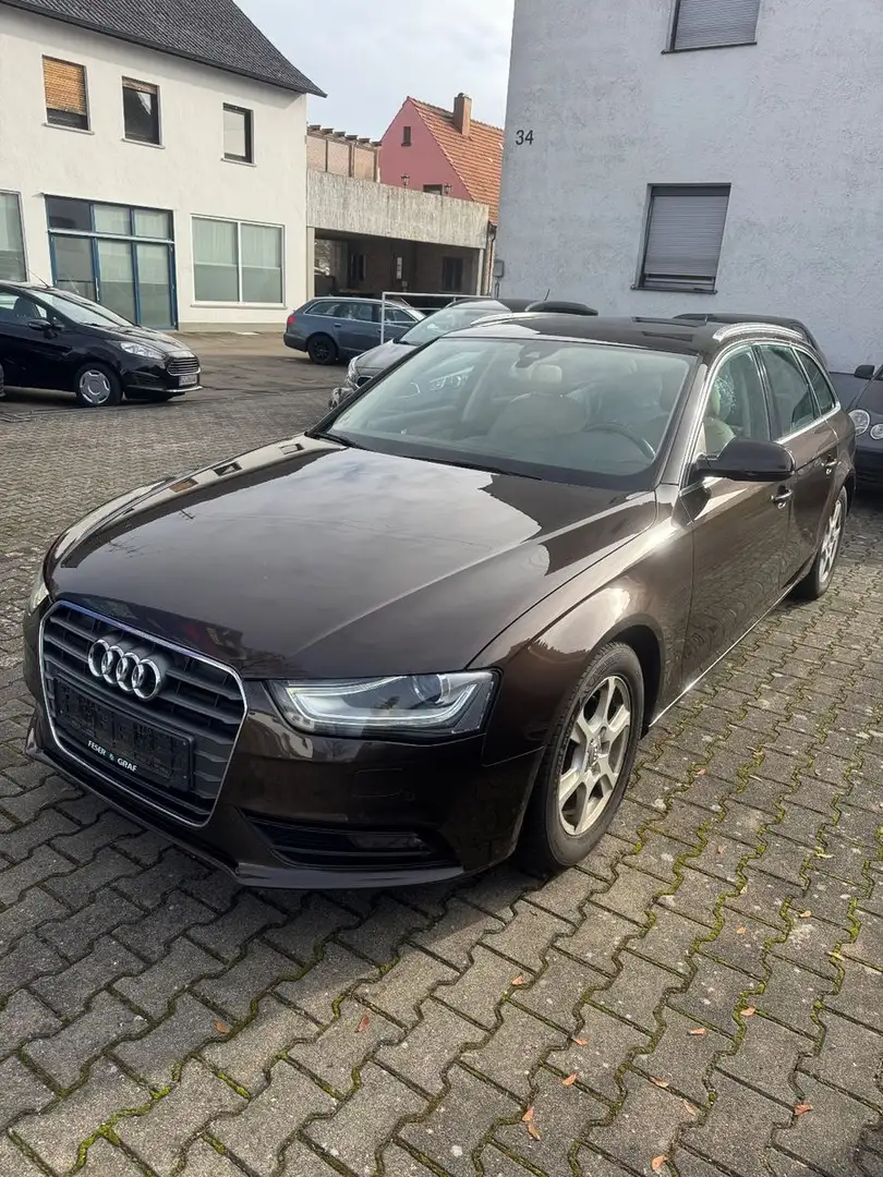 Audi A4 2.0 TDI Avant Amb.ACC,NAVI,AHK,8ALU,STANDHZG Braun - 1