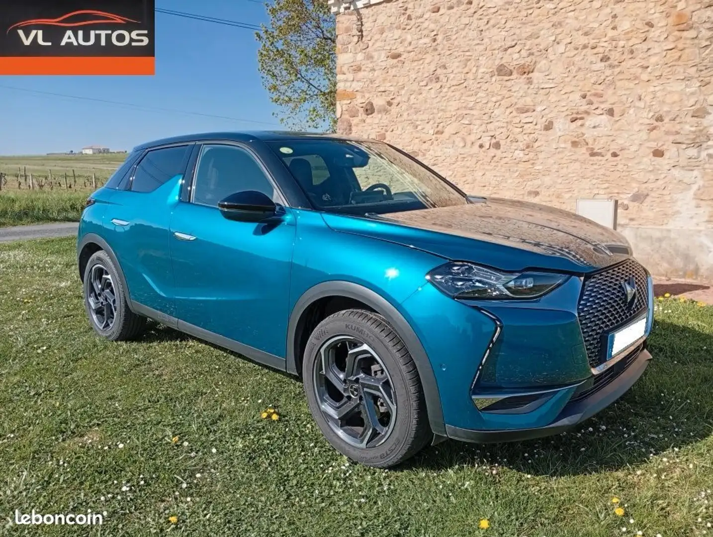 DS Automobiles DS 3 Crossback DS3 2019 1.5 l HDi EAT8 130 cv S&S Entretien 100 % Blau - 1