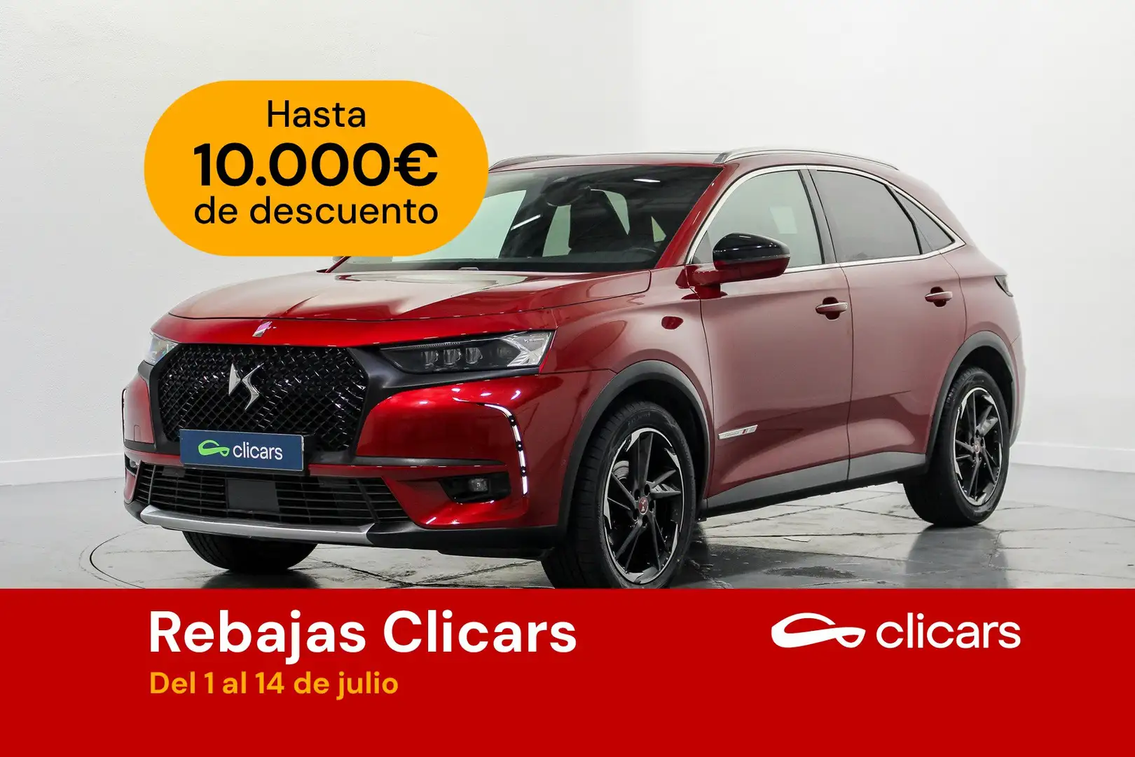 DS Automobiles DS 7 Crossback 1.6 PT. Performance Line Aut. 180 Rojo - 1