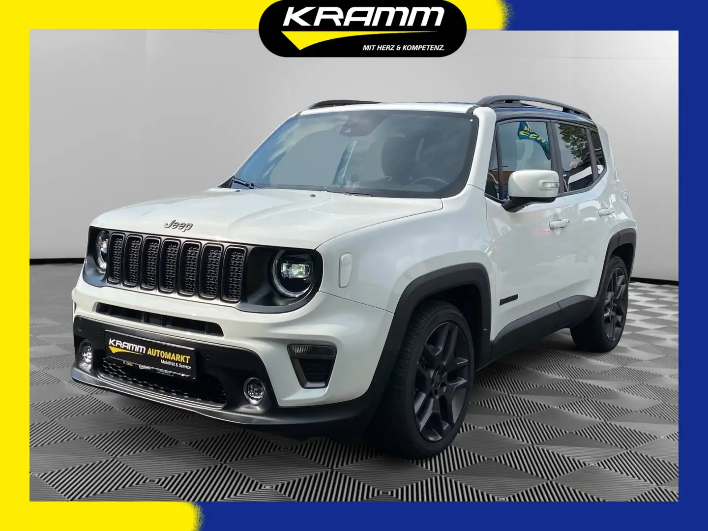 Jeep Renegade 1.3 T-GDI S FWD LED Shz. Tempom. Navi Blanc - 1