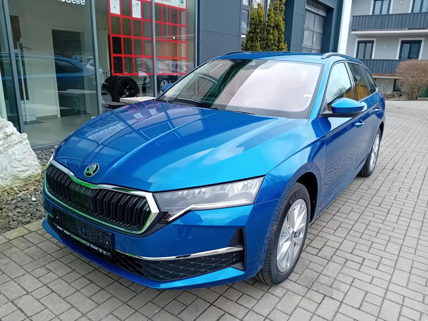 Skoda Octavia Combi Selection DSG AHK-Vorb.*Navi*LED*Tempomat*Ka Bleu - 2