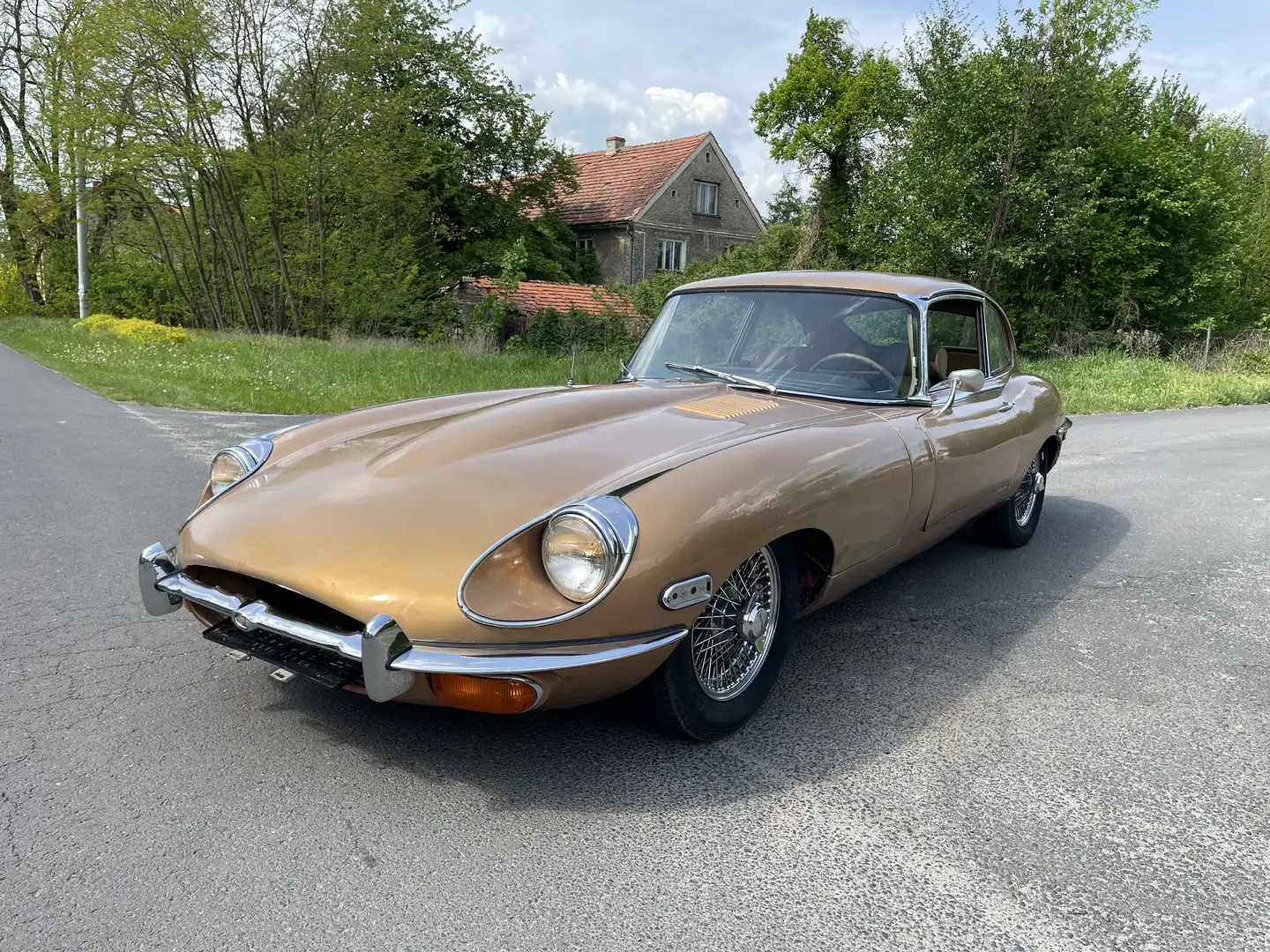 Jaguar E-Type Złoty - 1