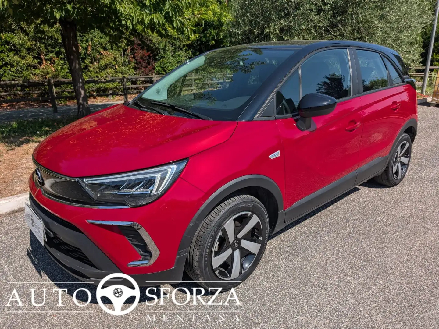 Opel Crossland 1.2 Edition Doppio Colore Tagliandata 83 Cv E6d Rojo - 1