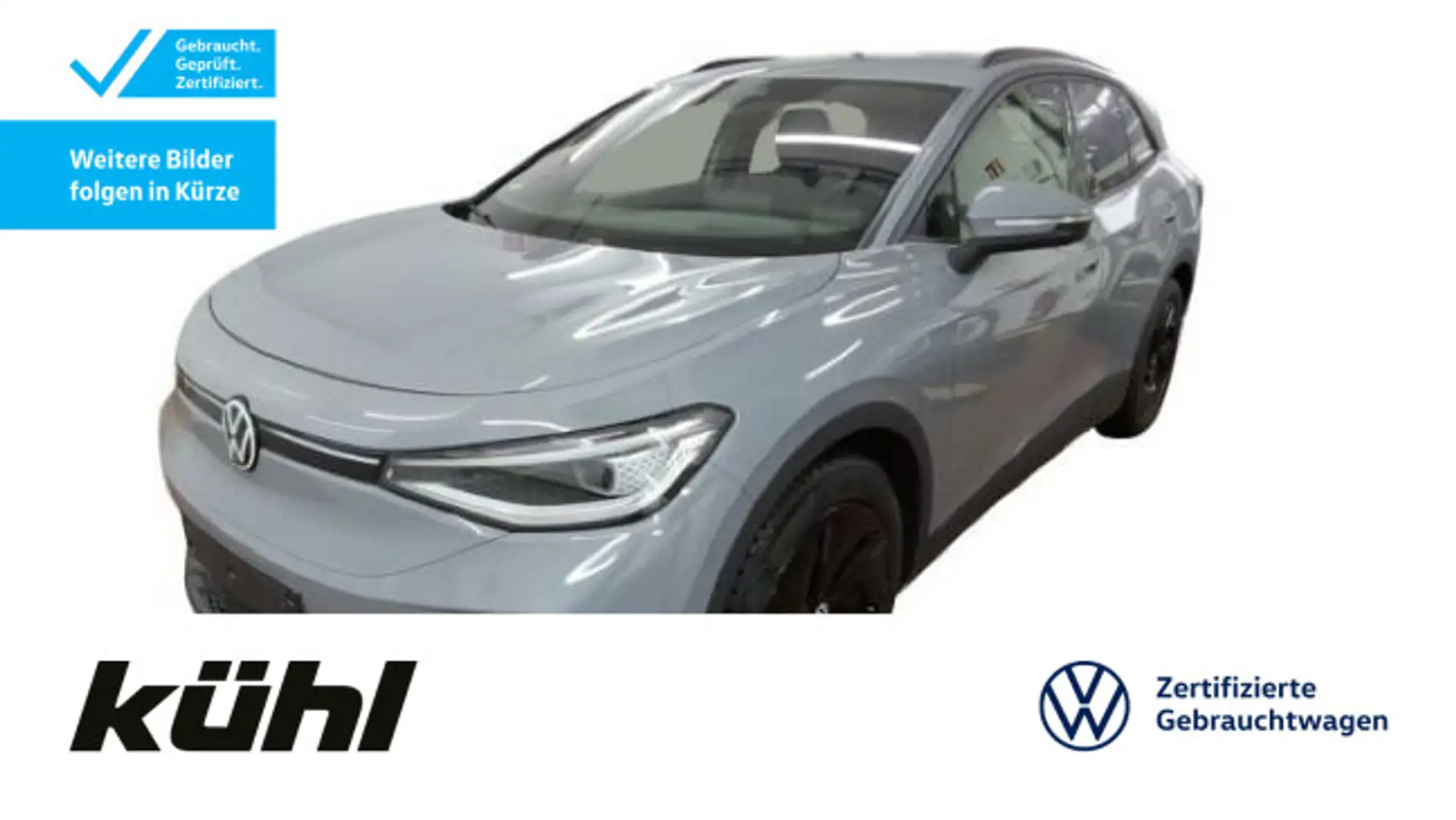 Volkswagen ID.4 Pro IQ.Light/ACC/HuD/360°/App/Navi/AHK Grau - 1