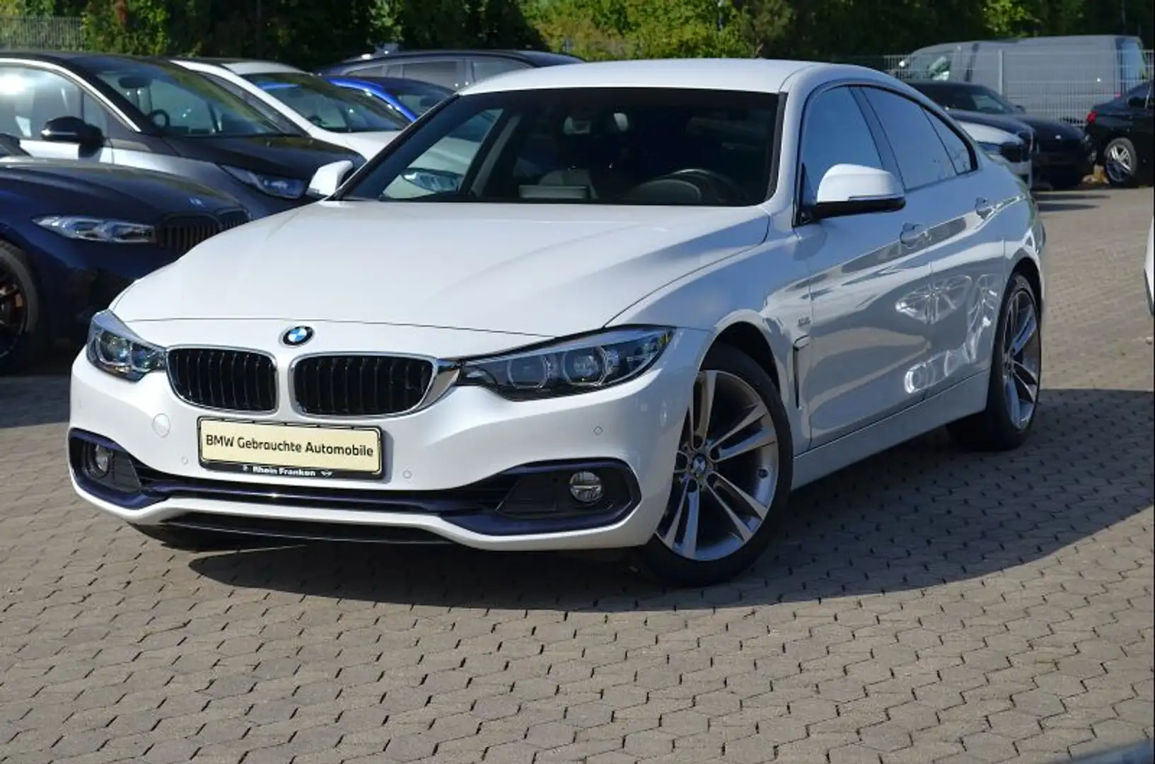 BMW 420 i Gran Coupé Sport Line NaviProf.LED.Kamera Blanc - 2