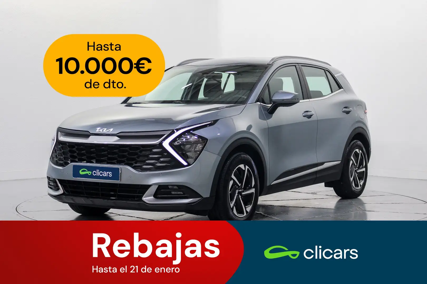 Kia Sportage 1.6 CRDi MHEV Drive 4x2 136 Silber - 1