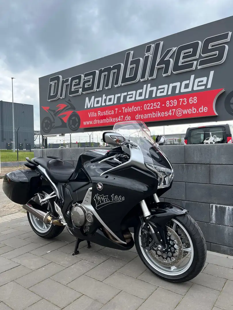 Honda VFR 1200 **1.HAND**BOS AUSPUFF**KOFFER**HAUPTSTÄNDER** Nero - 2