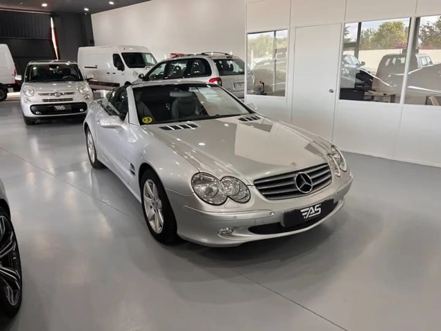 Mercedes-Benz SL 500 V8 306 cv Gris - 2