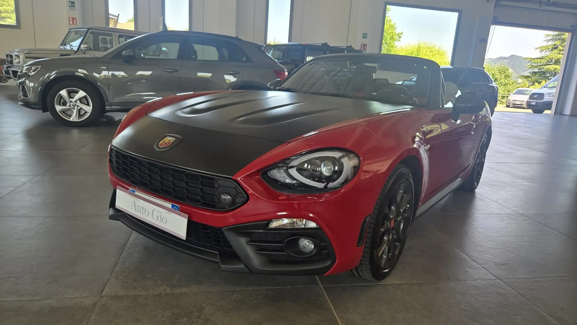 Fiat 124 Spider HABARTH STUPENDA IN TUTTO COLORE STUP Rosso - 2