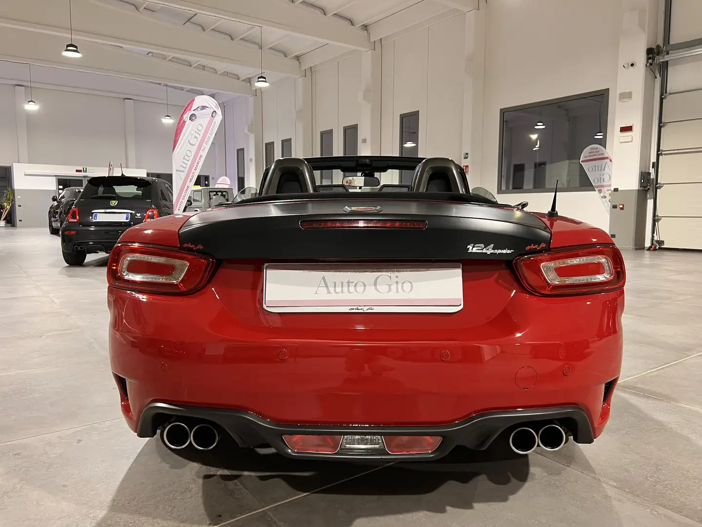 Fiat 124 Spider HABARTH STUPENDA IN TUTTO COLORE STUP Rosso - 2