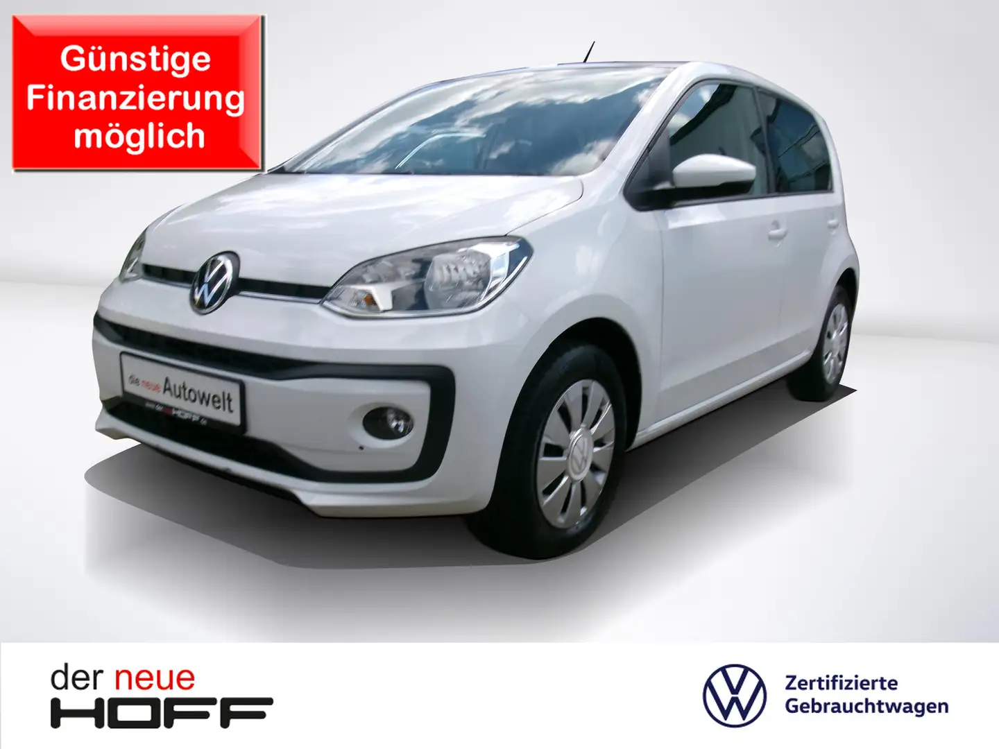 Volkswagen up! 1.0 move up! SHZ DAB+Maps+More Dock Klima Weiß - 1