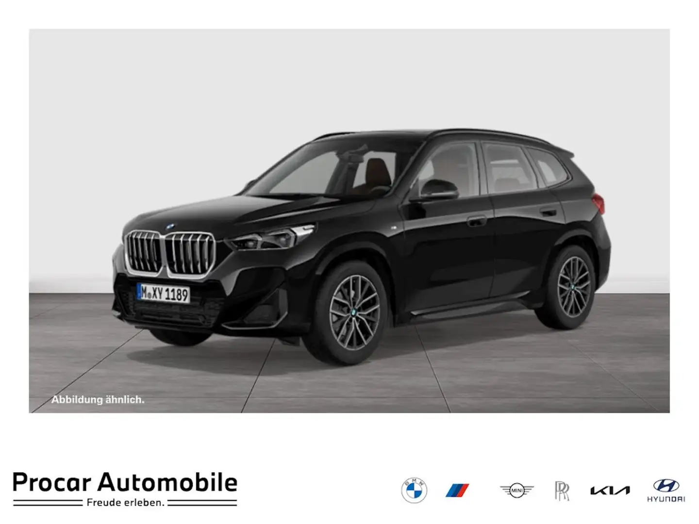BMW X1 xDrive20d M Sport PANO ACC AHK RFK NAVI LED Schwarz - 1