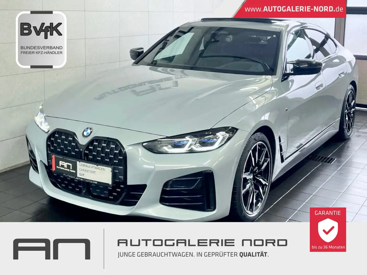 BMW M4 40i xDrive MGranCoupe Full Options Grau - 1