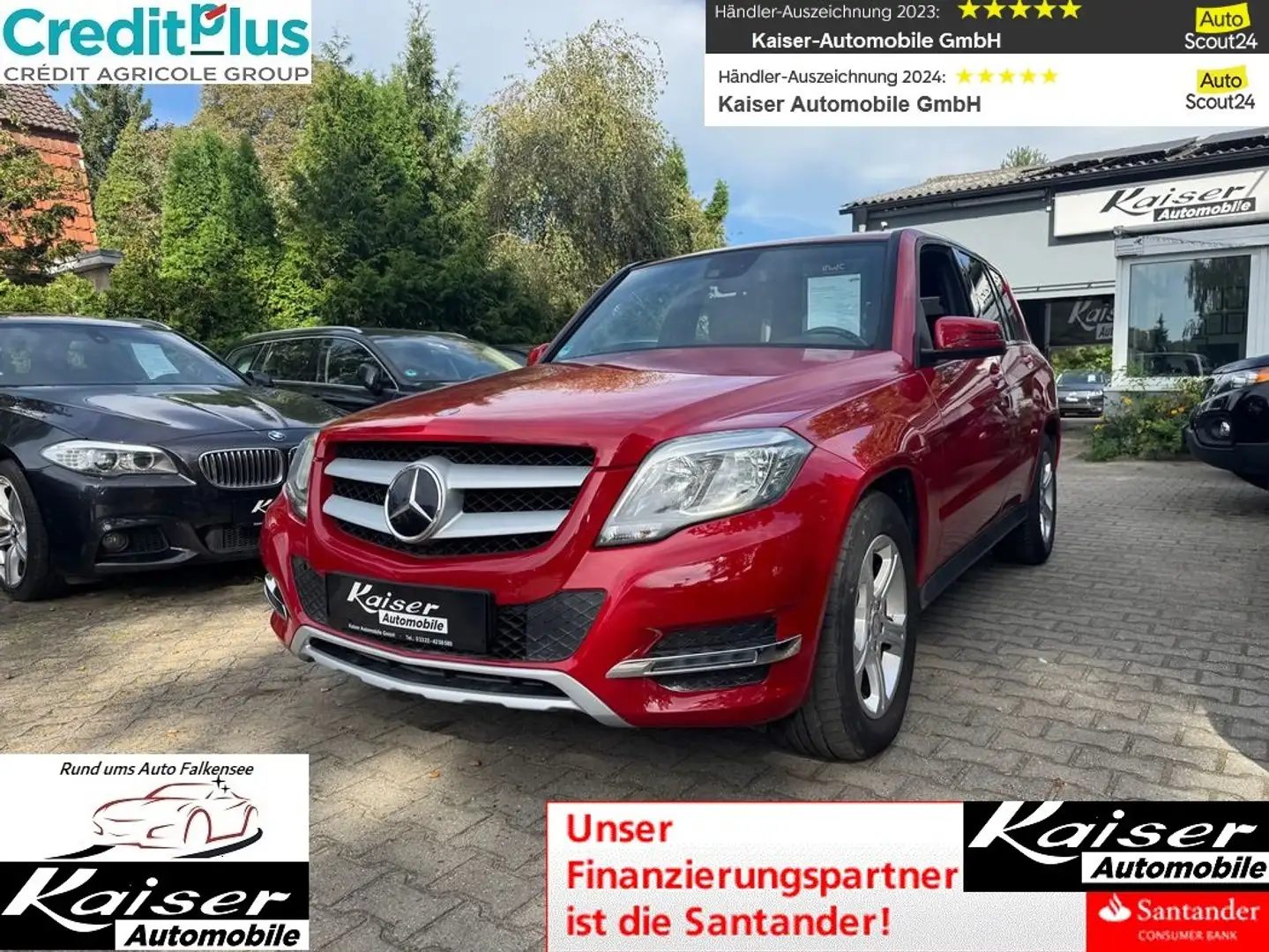 Mercedes-Benz GLK 250 CDI BlueTec 4Matic Facelift-Sport Paket-Top Extras Rot - 1