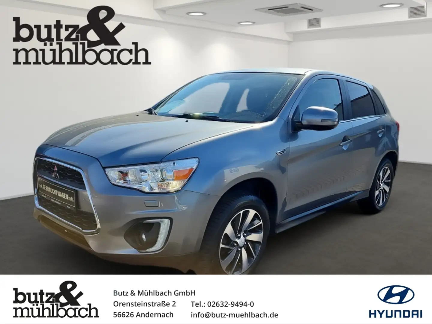 Mitsubishi ASX Comfort Edition 2WD 1.6 MIVEC siva - 1