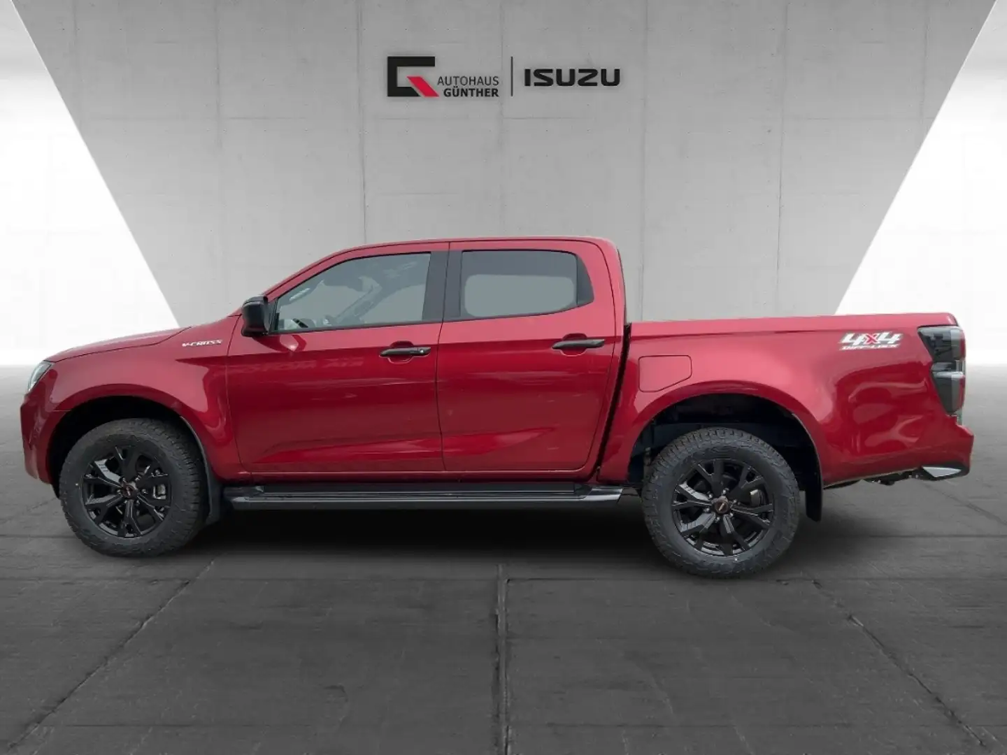 Isuzu D-Max V-CROSS Doka 4WD Autom./RFK/AHK/LED/Leder Rot - 2