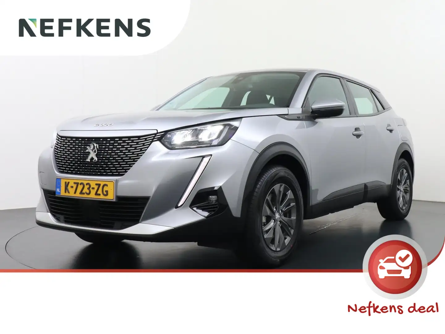 Peugeot e-2008 EV Blue Lease Active 50 kWh | 3-Fase | Navigatie | Grijs - 1