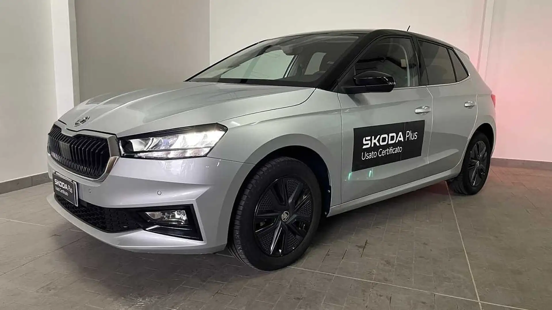 Skoda Fabia 4ª serie 1.0 TSI EVO 95 CV Style Argento - 2