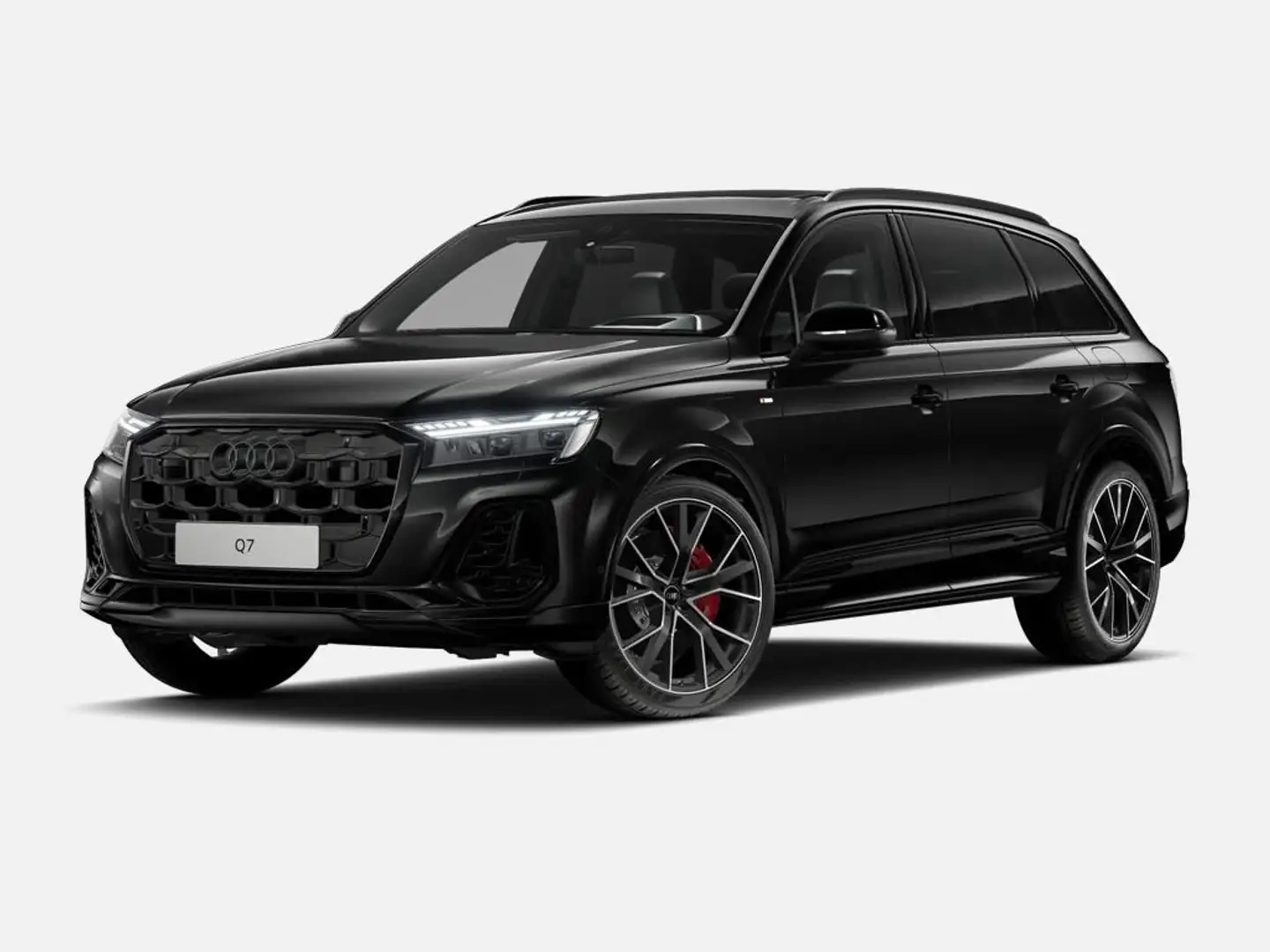Audi Q7 SUV S line business TFSI e qu. tiptr. PANO 22 Schwarz - 2