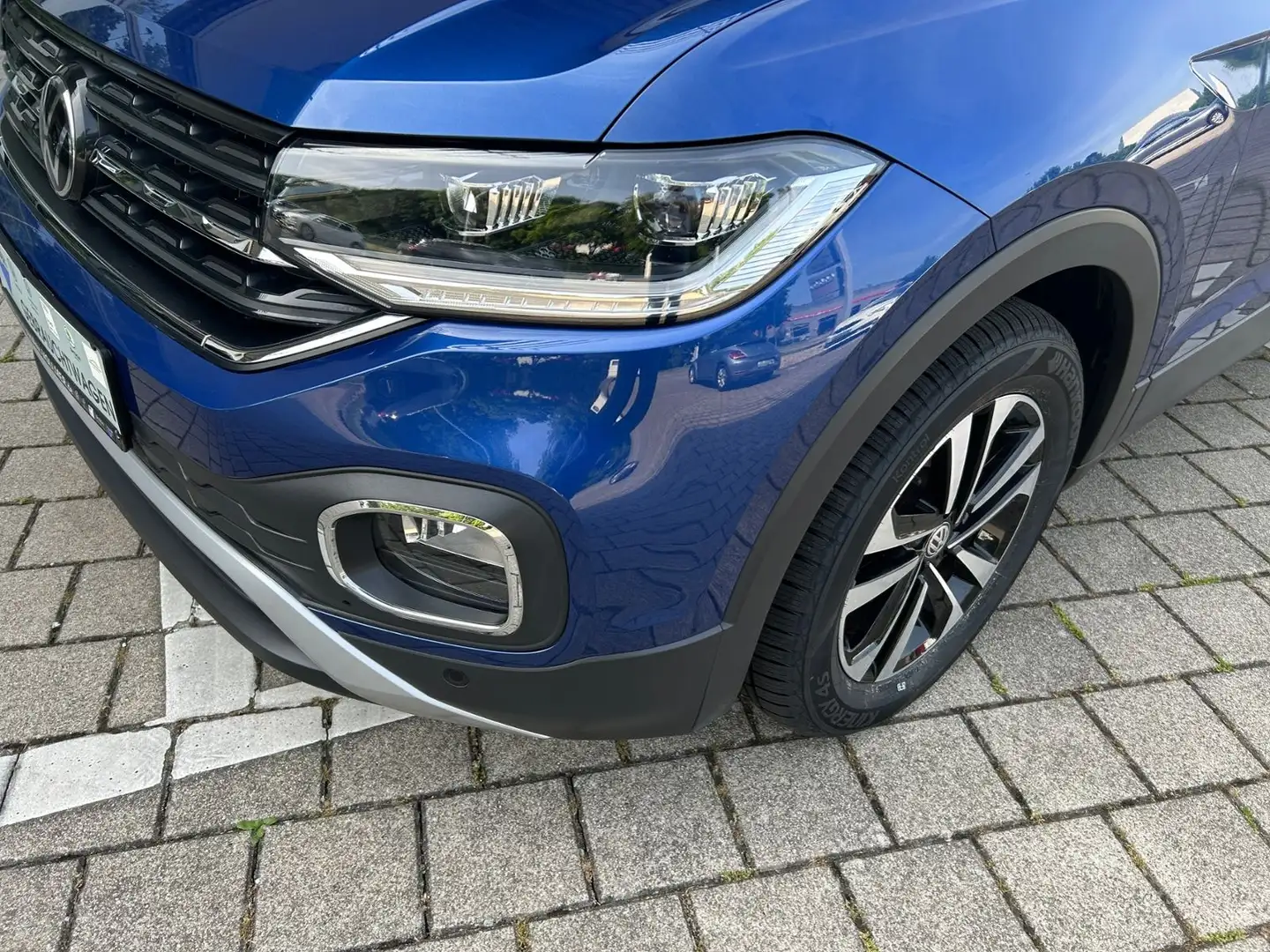 Volkswagen T-Cross Life United 1.0 TSI DSG AHK,Navi,SHZ,LED Bleu - 2