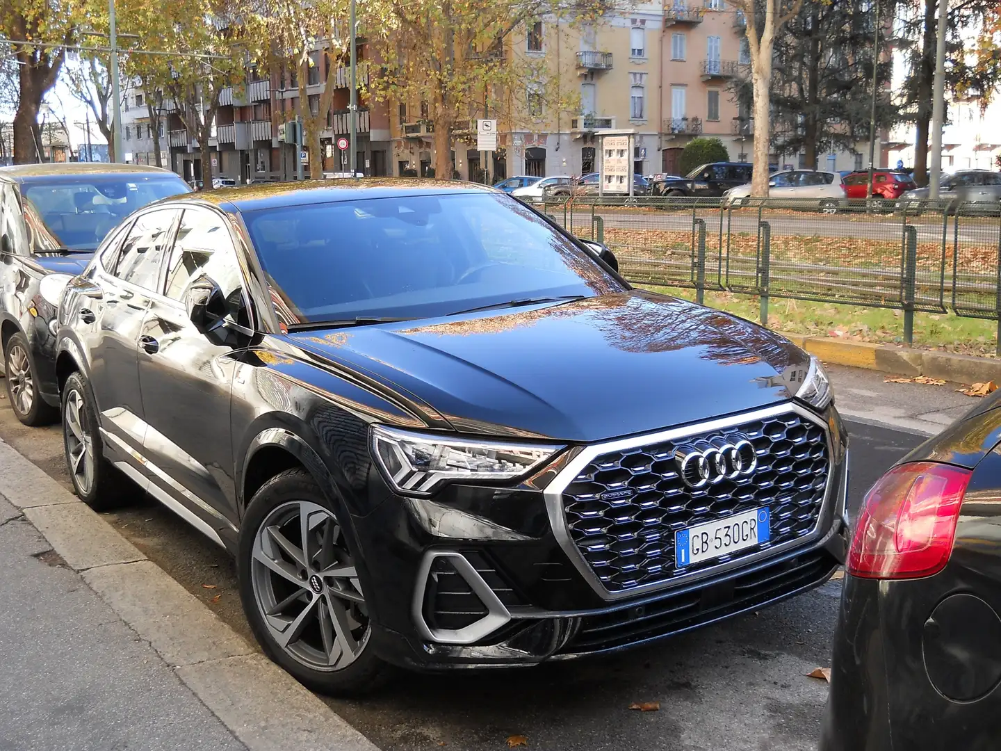 Audi Q3 Q3 Sportback 45 2.0 tfsi quattro edition  s-tronic Noir - 1