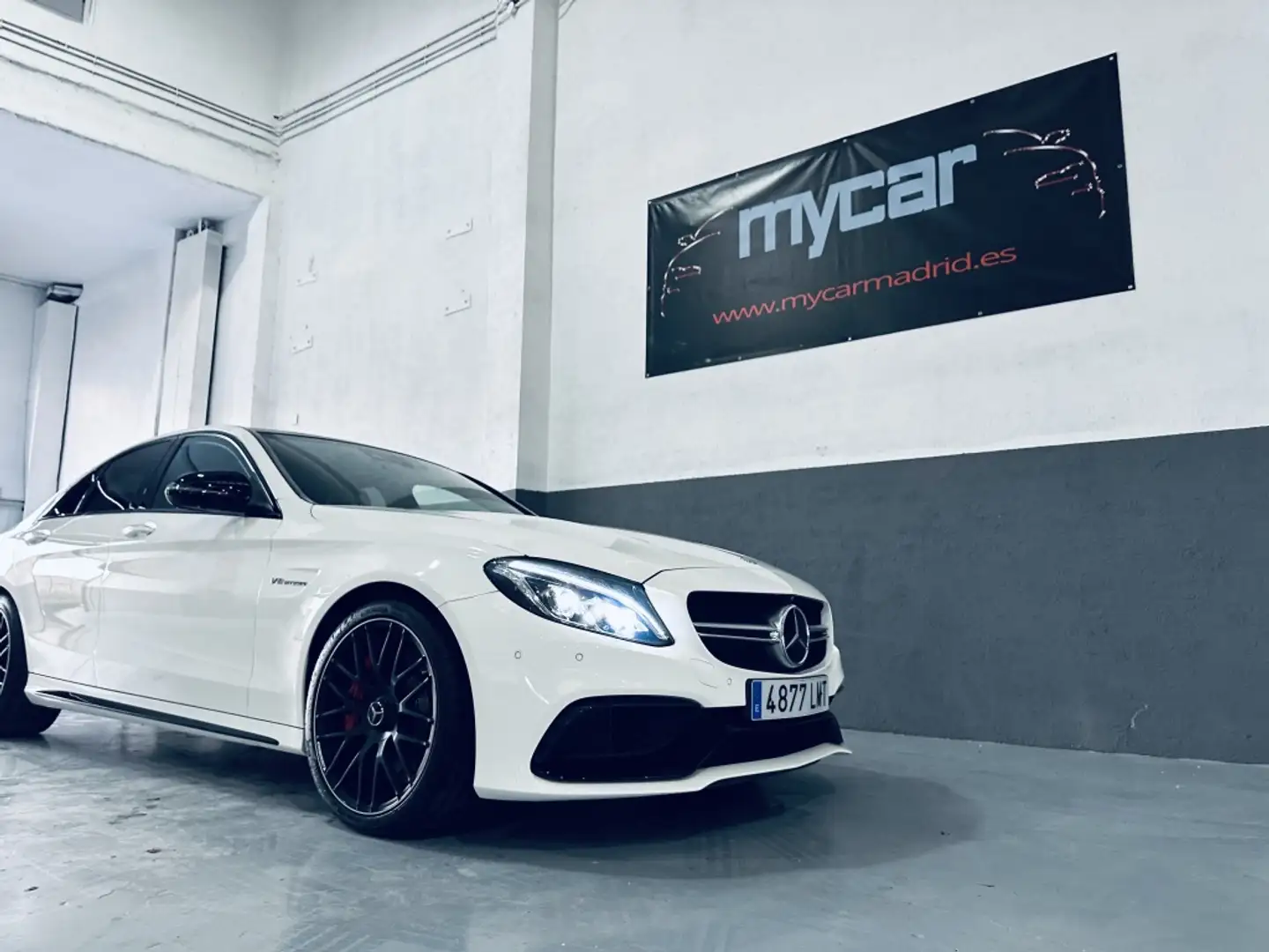 Mercedes-Benz C 63 AMG S Speedshift MCT 9G Weiß - 1