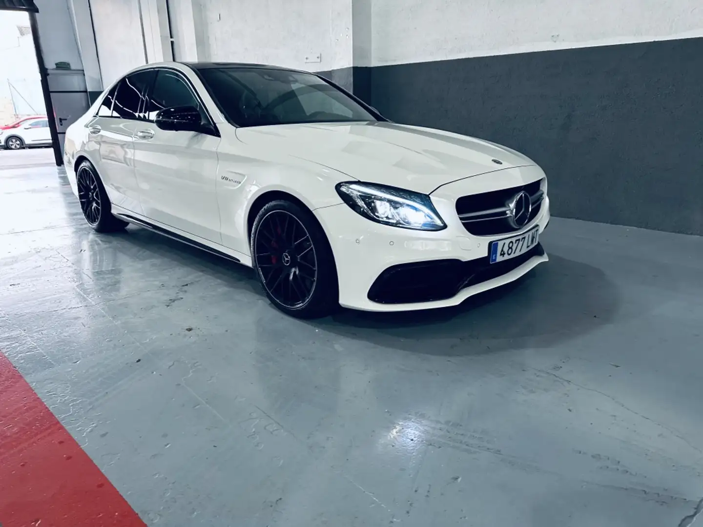 Mercedes-Benz C 63 AMG S Speedshift MCT 9G Weiß - 2