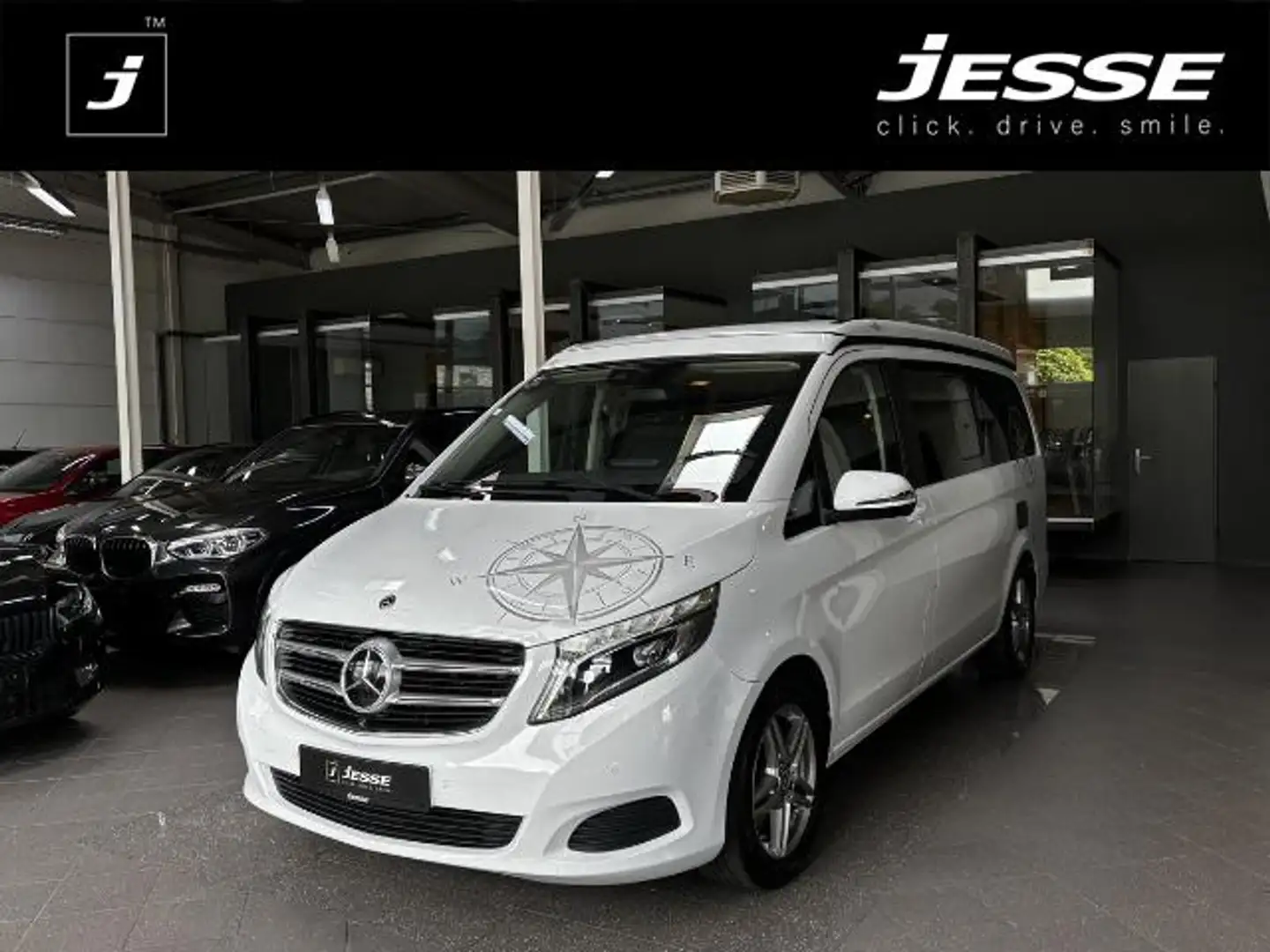 Mercedes-Benz V 250 Marco Polo Sport-Pak. Standhzg Markise Kueche uvm White - 1