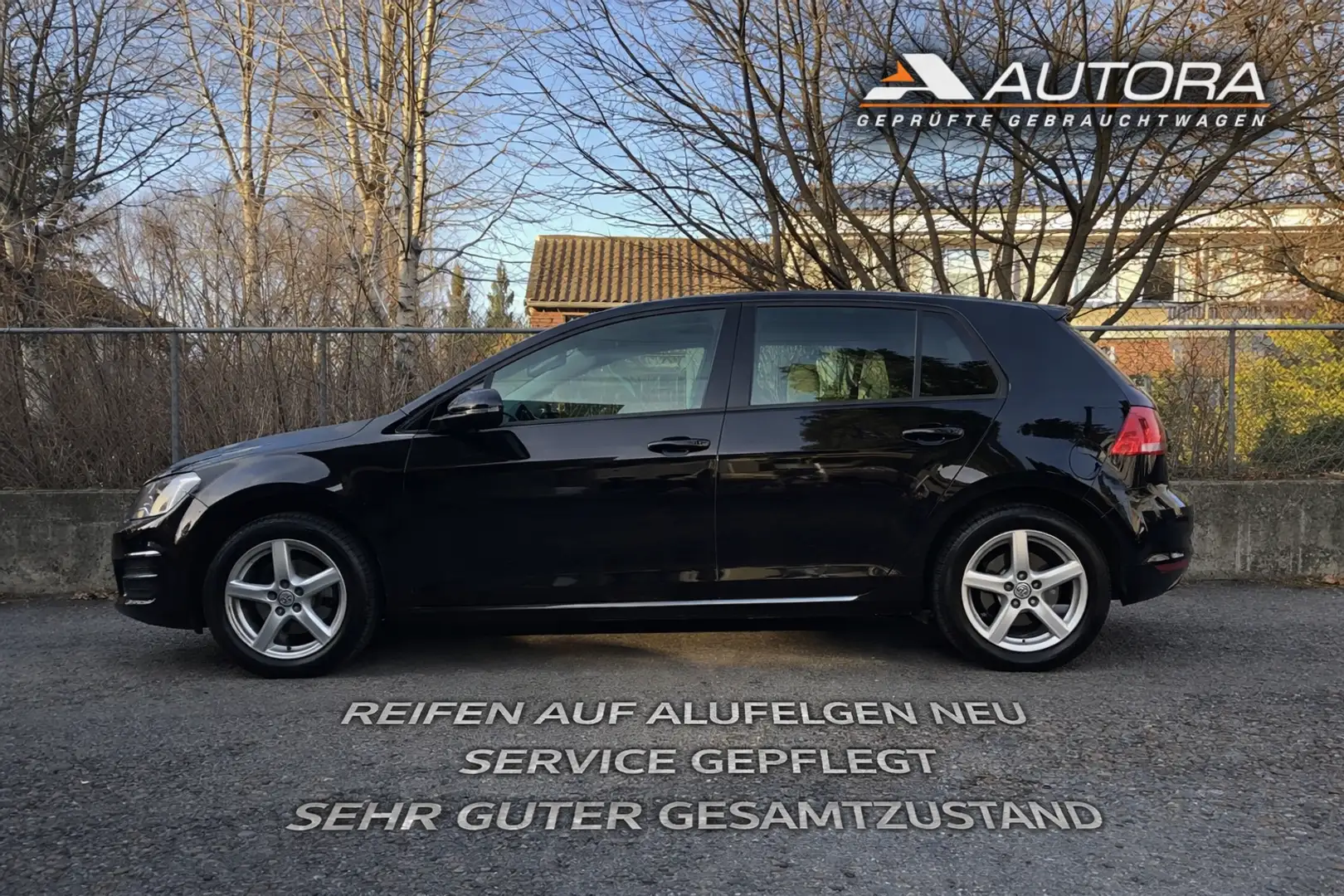 Volkswagen Golf VII / Sehr gepflegt Schwarz - 1