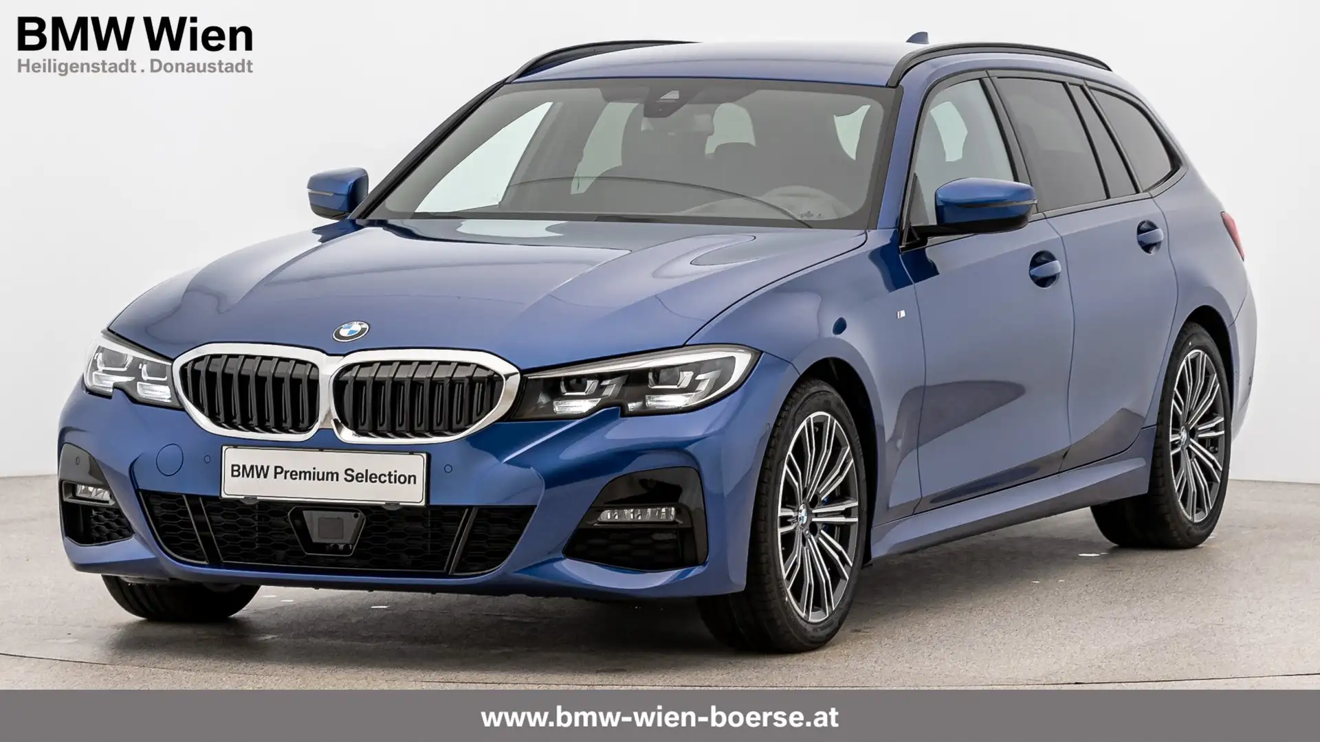 BMW 318 d Blau - 1