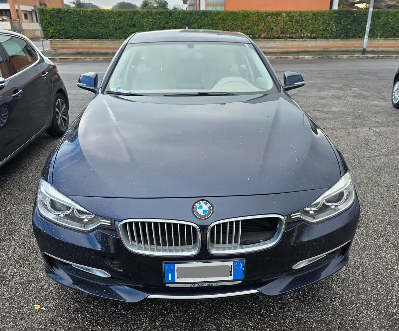 BMW 318 Serie 3 F31 Touring 318d Touring xdrive Modern Bleu - 2