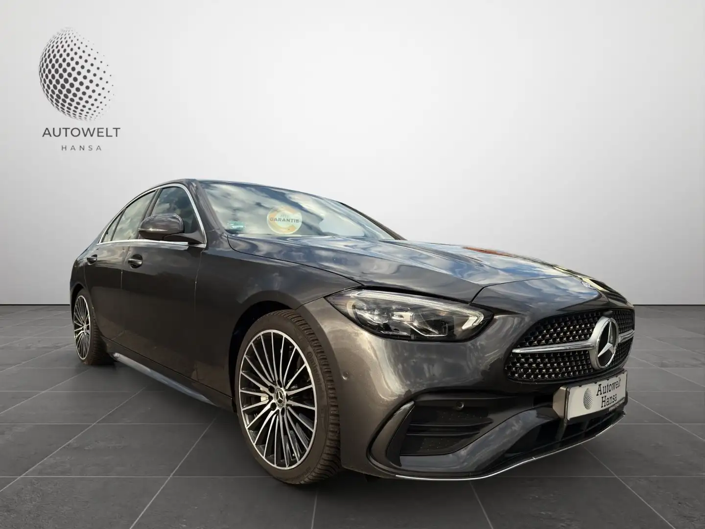 Mercedes-Benz C 200 4M AMG/LED/LEDER/KAM/STERNE.GARANTIE Grau - 2