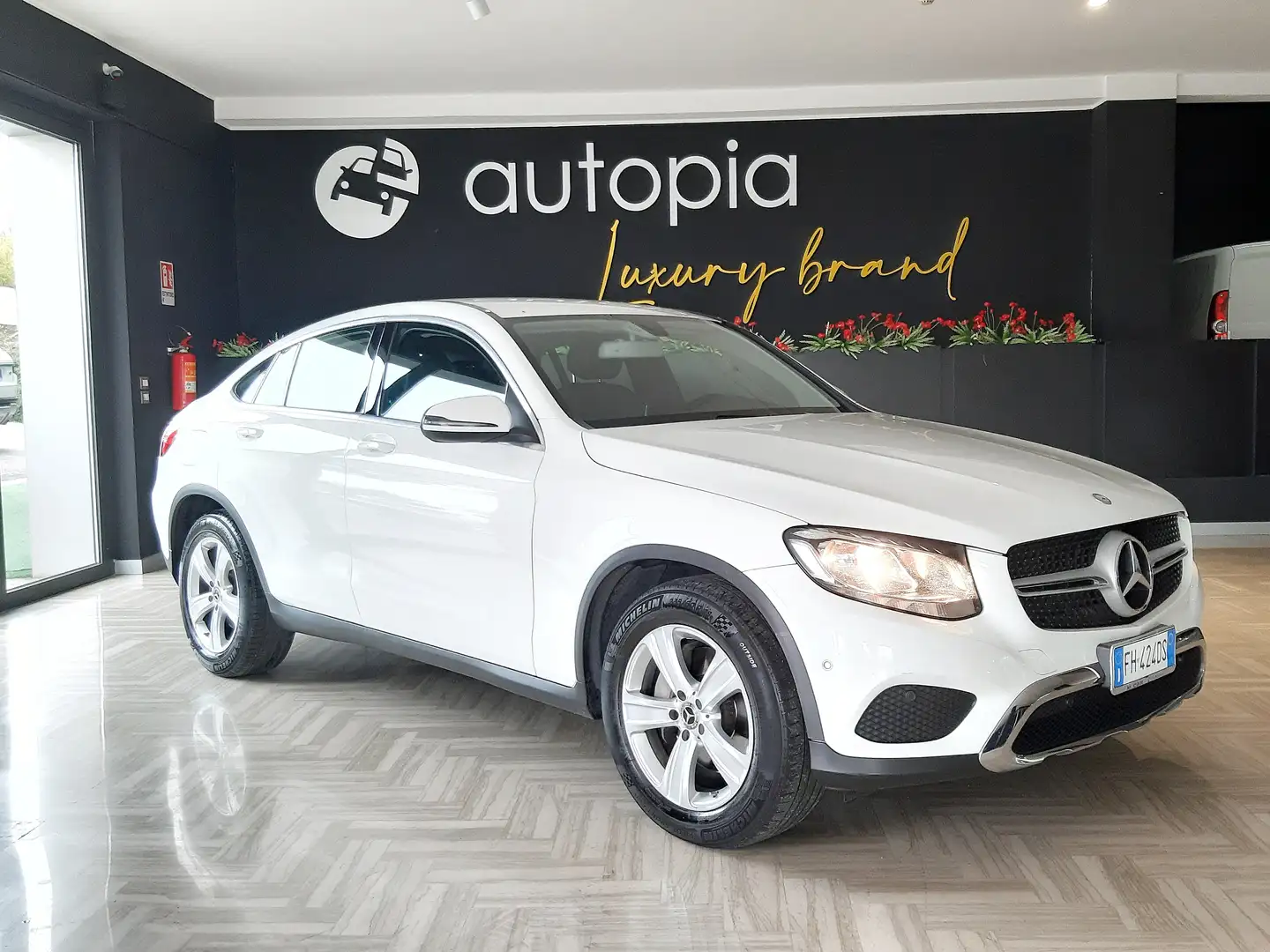 Mercedes-Benz GLC 250 Coupè Business 4matic auto Bianco - 1