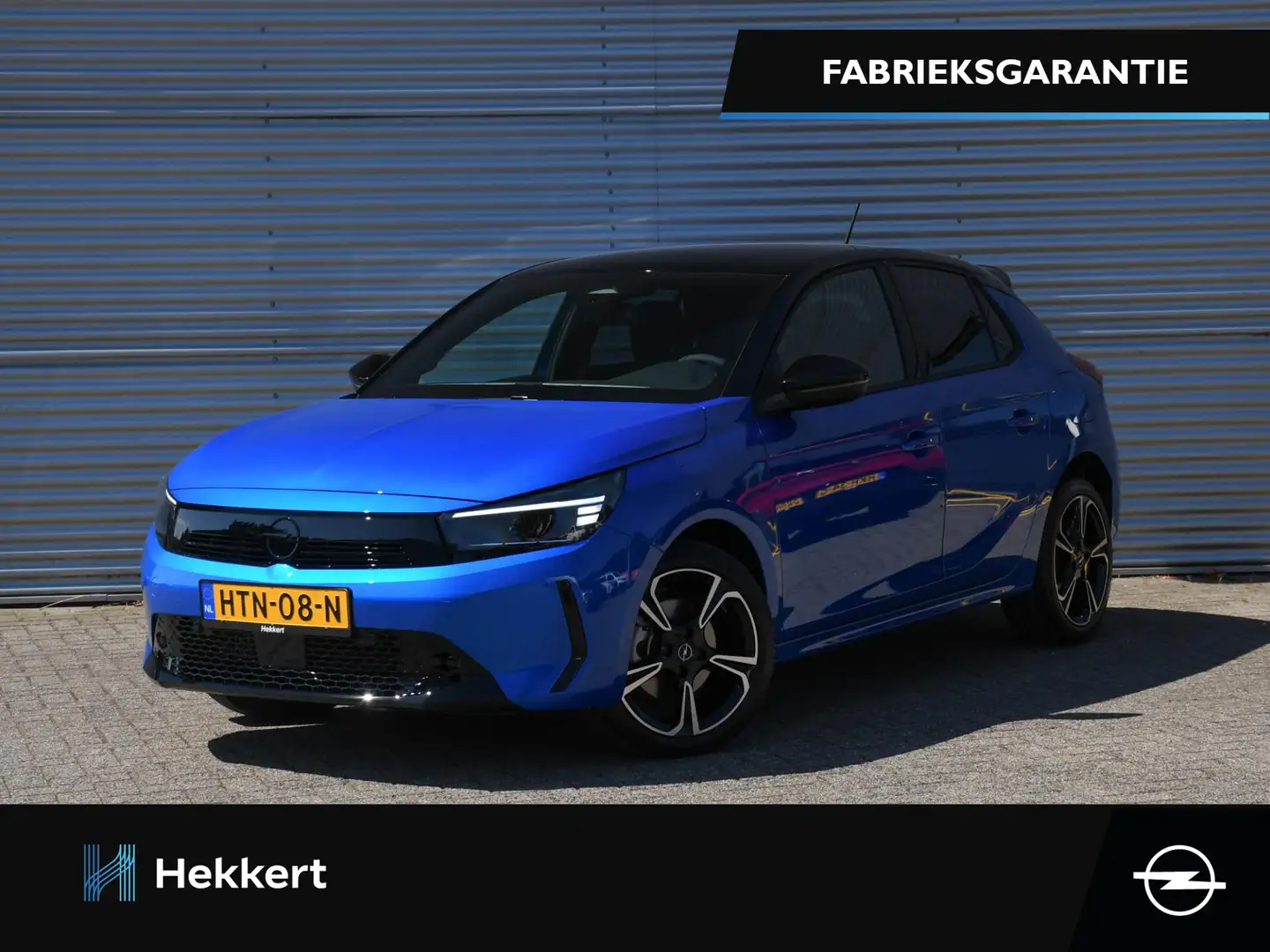 Opel Corsa Edition 1.2 Turbo Hybrid 110pk Automaat STOEL + ST Bleu - 1