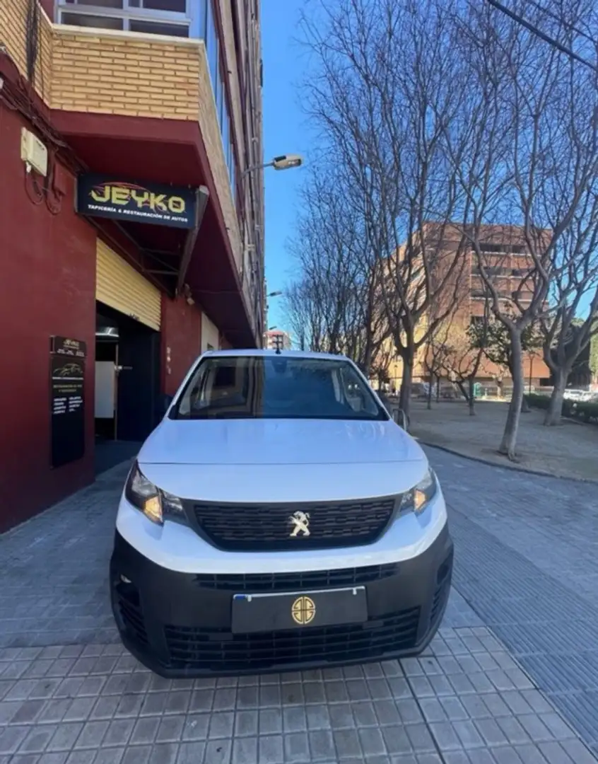 Peugeot Partner 1.5BlueHDI S&S Asphalt Standard 600kg 100 Blanc - 2