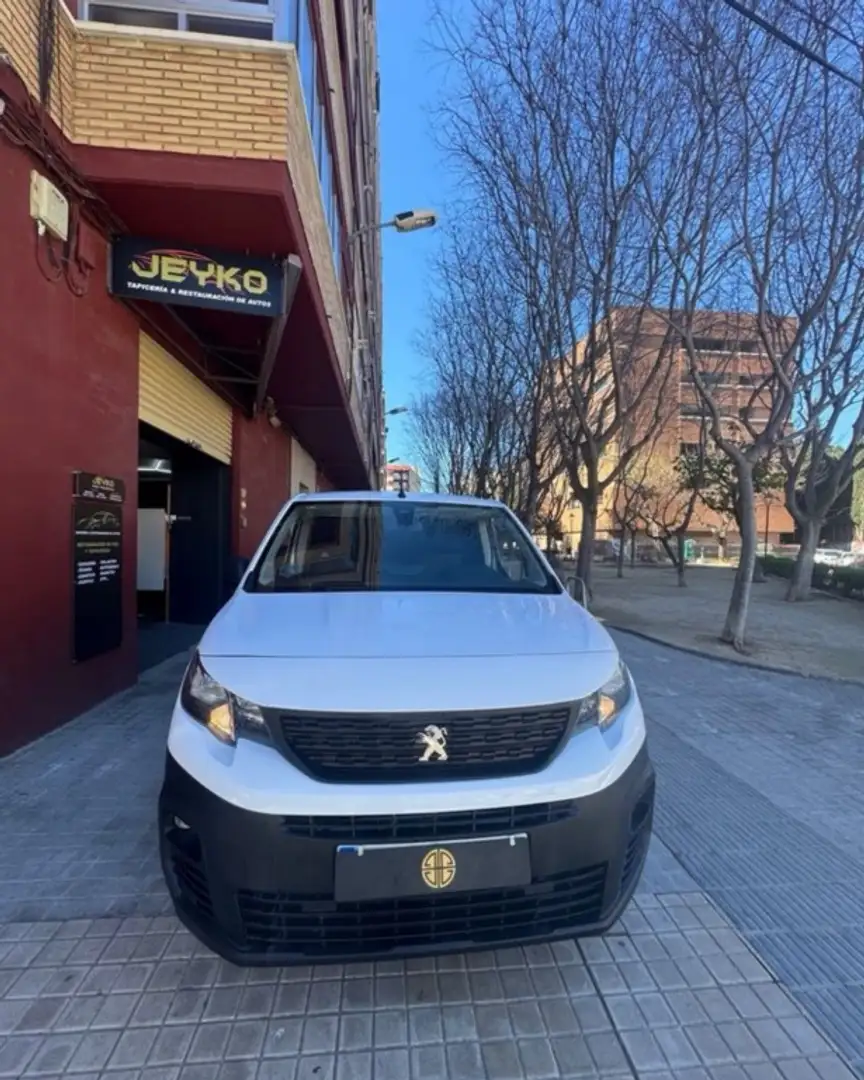 Peugeot Partner 1.5BlueHDI S&S Asphalt Standard 600kg 100 Blanc - 1