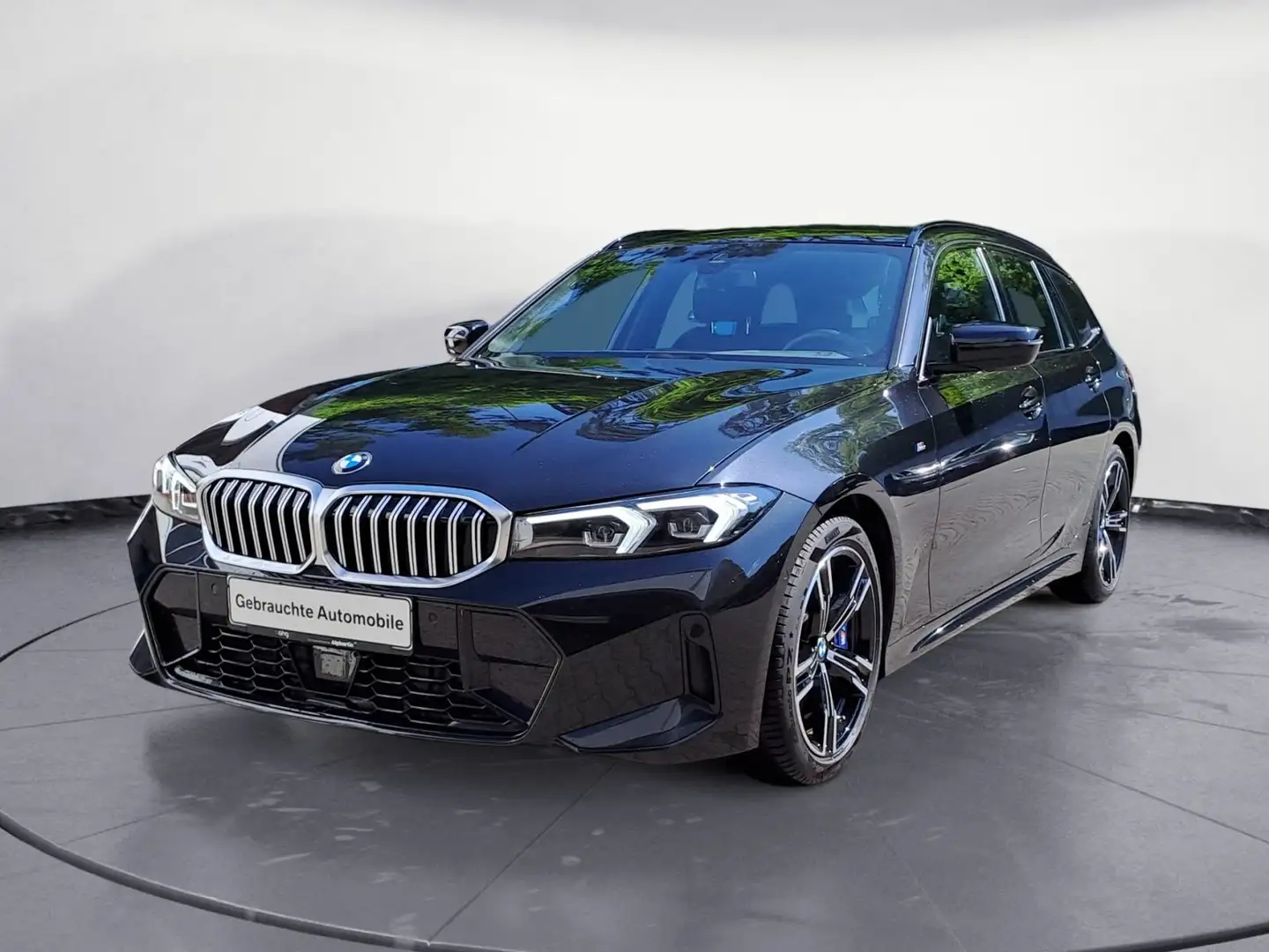 BMW 330 i Touring Automatic M Sportpaket Klimaaut. Zwart - 2