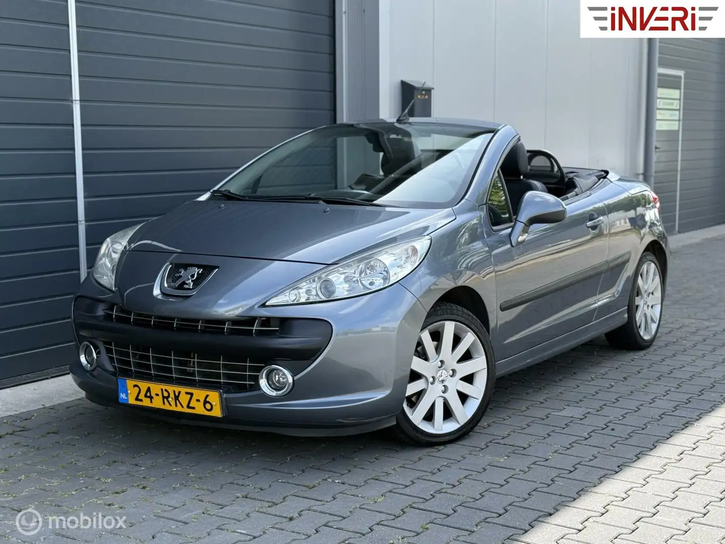 Peugeot 207 CC 1.6 VTi | Nieuwe APK | Leder | Airco | Netjes Grijs - 1