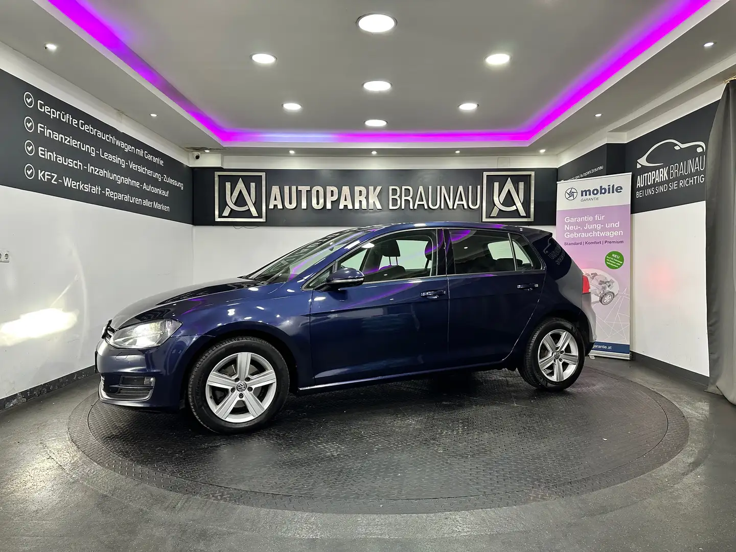 Volkswagen Golf VII 1.6 TDI DSG Comfortline BMT Tech *LED* Blau - 2