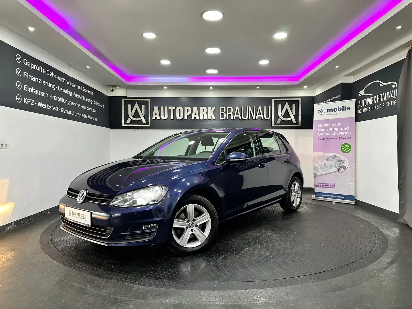 Volkswagen Golf VII 1.6 TDI DSG Comfortline BMT Tech *LED* Blau - 1