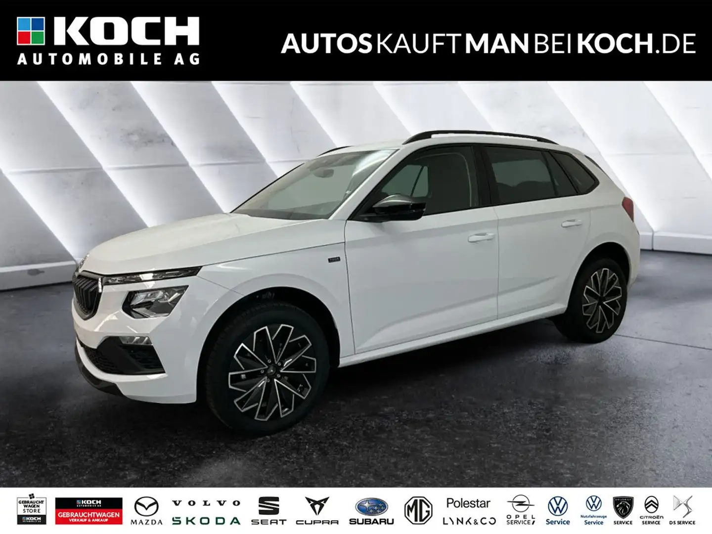 Skoda Kamiq Tour 1.5 TSI DSG KAMERA SHZ TOTWINKEL ACC Weiß - 1