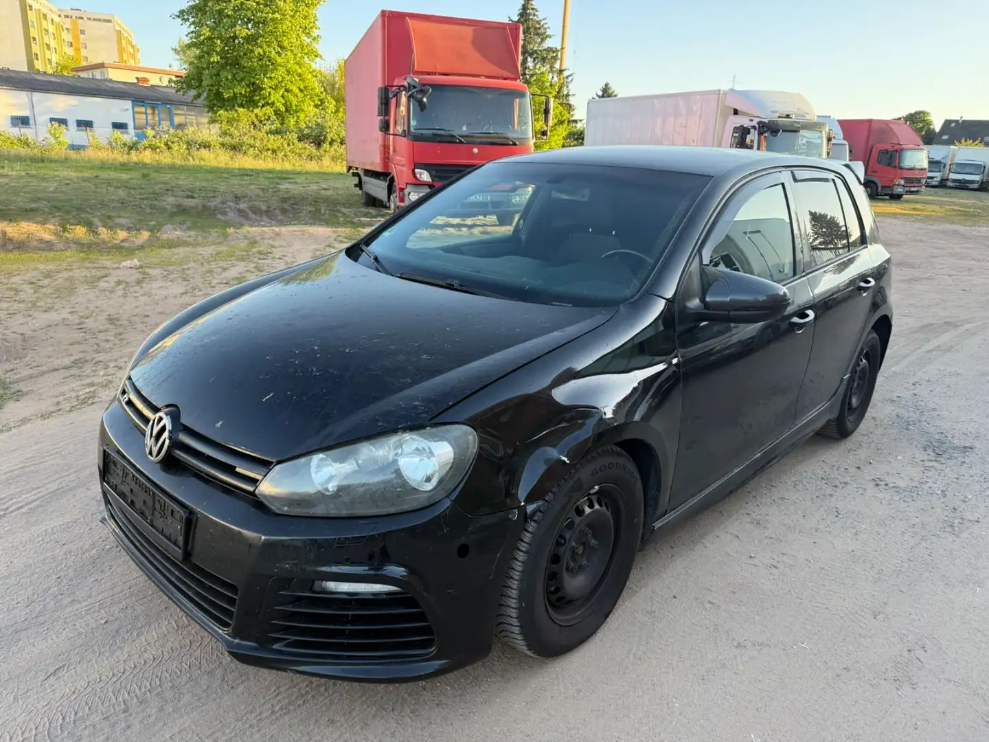 Volkswagen Golf 1.6 TDI DSG BlueMotion R-Line NAVI Negro - 1