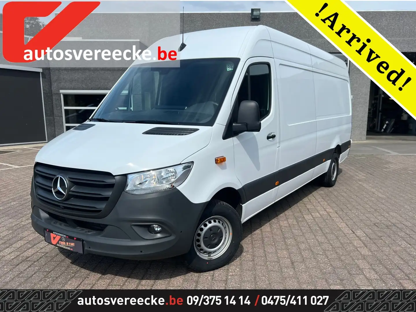 Mercedes-Benz Sprinter 317 L3H2 (31.950€ex)360 CAMERA| PTS | CARPLAY Blanc - 1