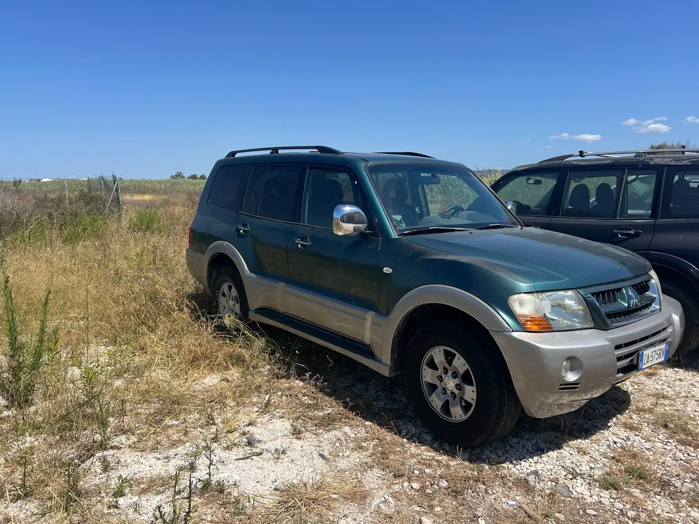 Mitsubishi Pajero Pajero III 2000 5p 3.2 tdi 16v di-d GLX Verde - 1