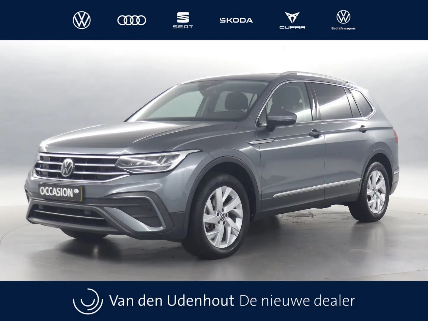 Volkswagen Tiguan Allspace 1.5 TSI 150pk Life Business 7p. DSG / Navigatie / Grijs - 1