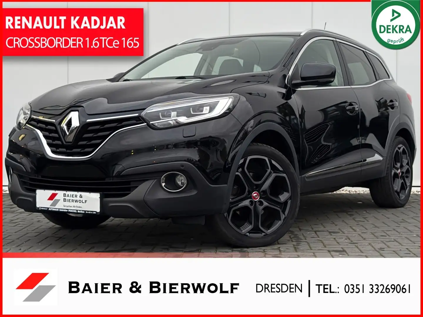 Renault Kadjar Crossborder EDITION AHK LED BOSE SOUND Schwarz - 1