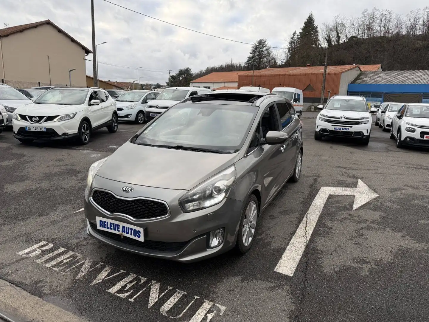 Kia Carens III 1.7 CRDi 136ch Premium ISG 5 places Gris - 2