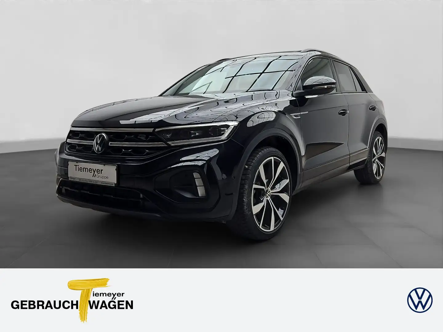 Volkswagen T-Roc 2.0 TSI DSG 4M R-LINE UPE60 LM19 PANO AHK Noir - 1