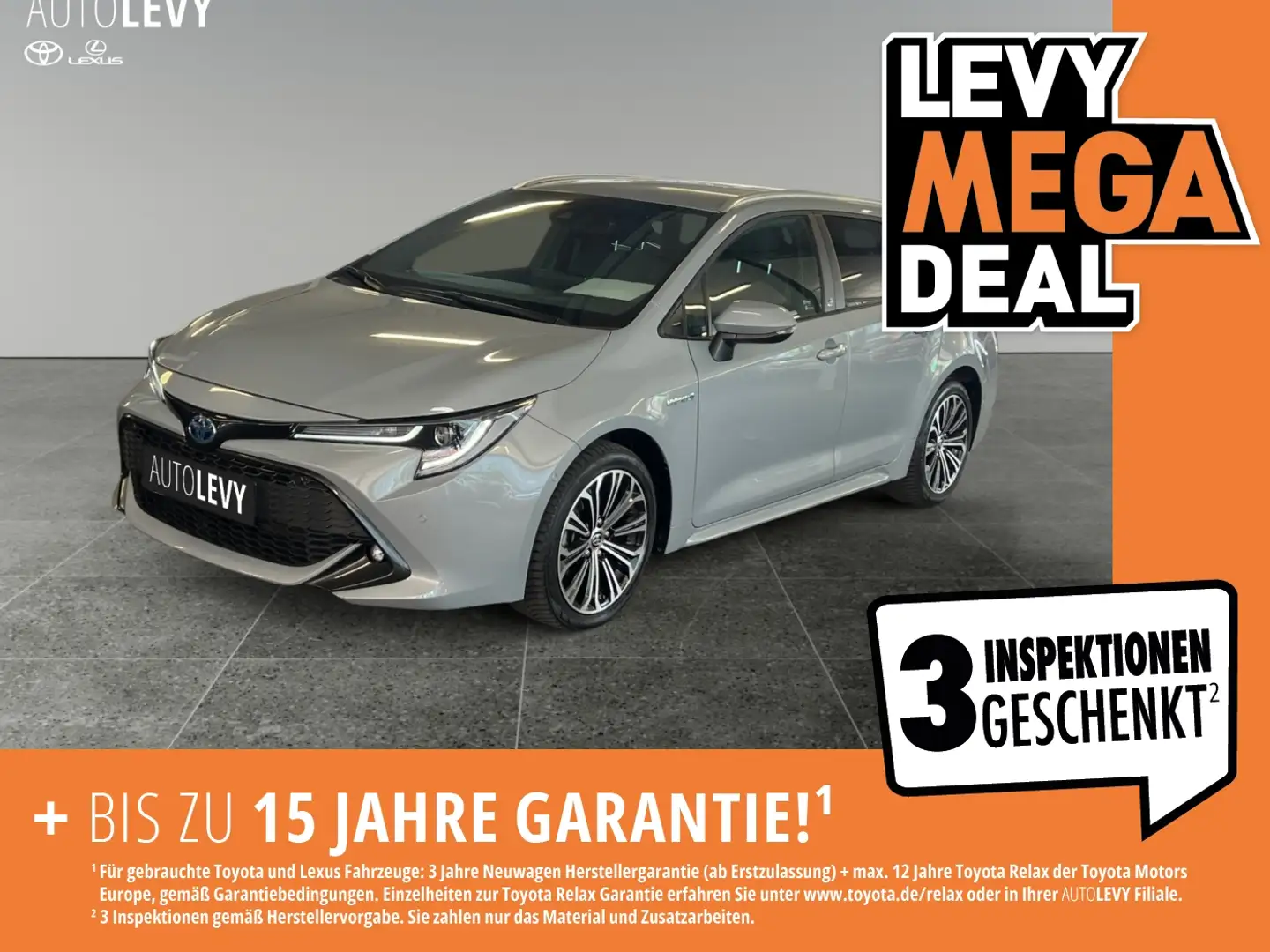 Toyota Corolla Touring Sports 1.8l Team D *CARPLAY* Grey - 1