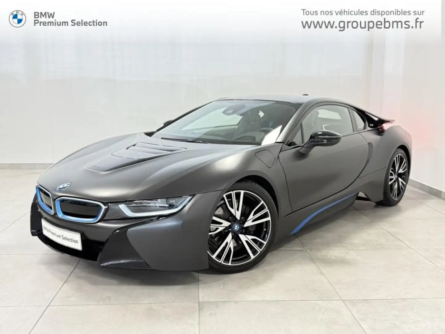 BMW i8 374ch Gris - 1